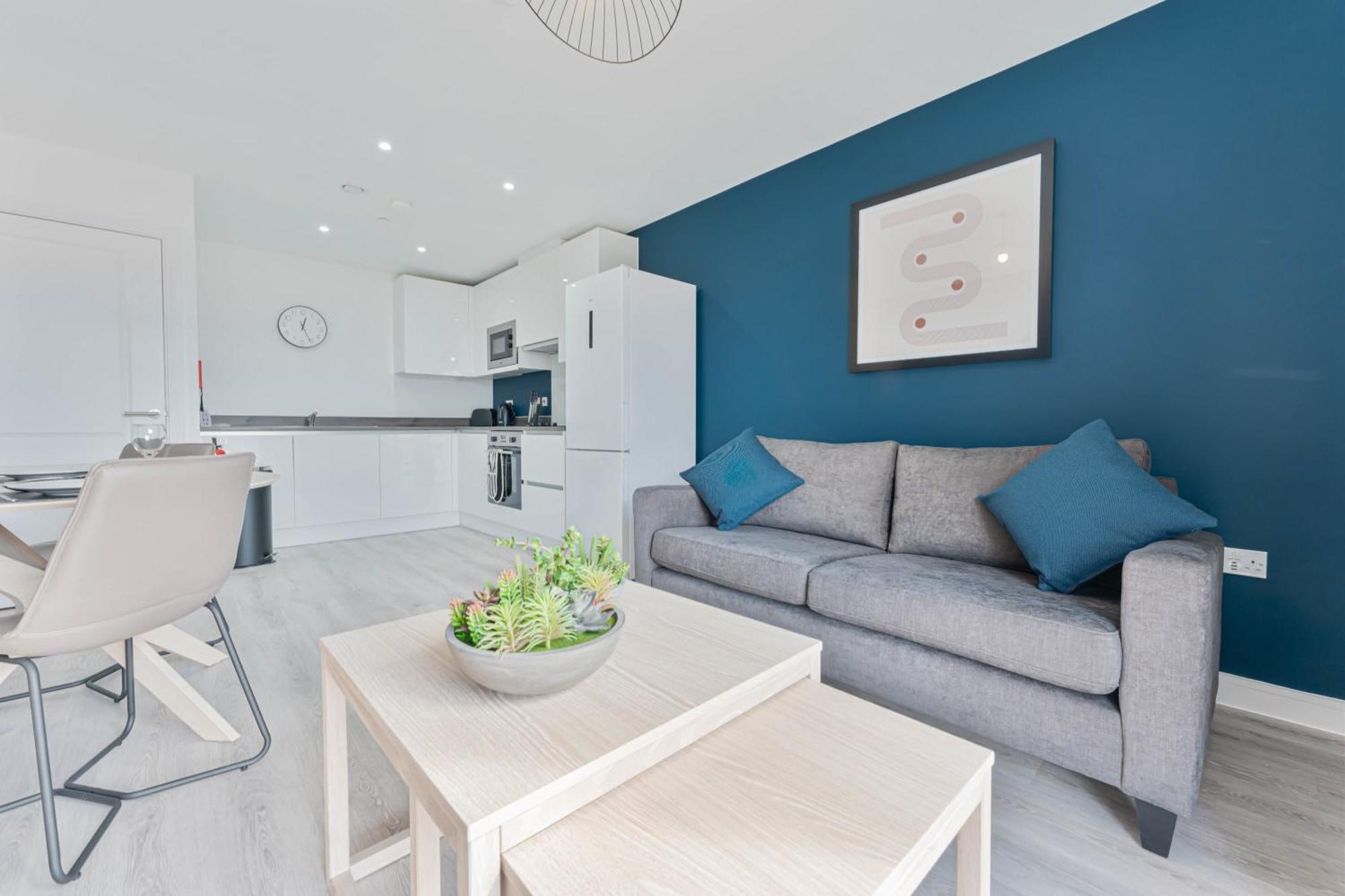 Stayzeni, Hardwick House Derby Bright 1 Bed Flat Exterior foto